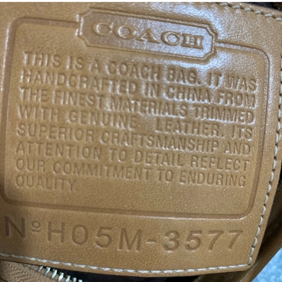 Coach Signature Collection Shoulder Bag - Picture 5 of 5